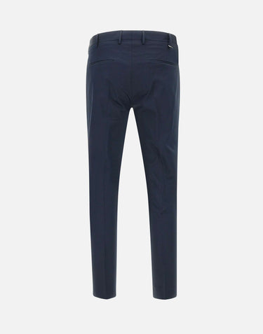 PT TORINO Pantaloni "Dieci" in cotone stretch BLUE Uomo 