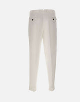 Pantaloni in misto cotone e lino COZTCLZB0CL1 SD61Y010 PT TORINO 