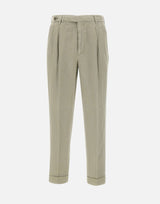 Pantaloni in misto cotone e lino COZTCLZB0CL1 SD61Y423 PT TORINO 