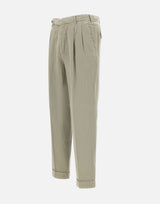 Pantaloni in misto cotone e lino COZTCLZB0CL1 SD61Y423 PT TORINO 