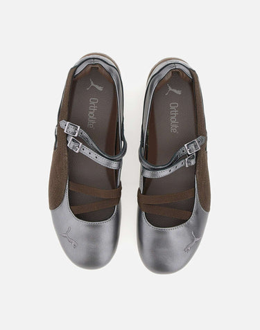 PUMA Ballerine "Speedcat Lux" BROWN Donna 