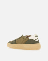 PURAAI Sneakers "Vintage" GREEN Uomo 