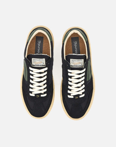 PURAAI Sneakers "Vintage" BLACK Uomo 