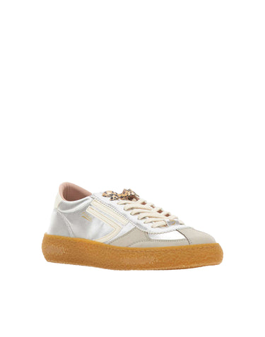 PURAAI Sneakers "Vintage" SILVER Unisex 
