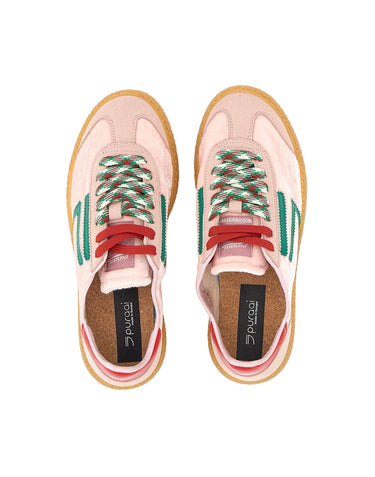 PURAAI Sneakers "XS Conch Shell" Pink Donna 