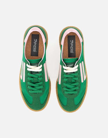 PURAAI Sneakers "XS EDEN" GREEN Donna 