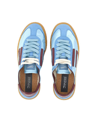 PURAAI Sneakers "XS" Light Blue Donna 