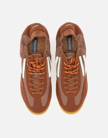 PURAAI Sneakers "Panther" BROWN Uomo 