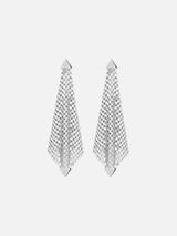 "Flow earrings mesh" 19ABB0038MET042 P040 RABANNE 