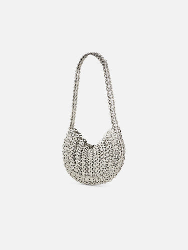 Borsa  "Nano" in maglia metallica 23PSS0337MET001 P040 RABANNE 