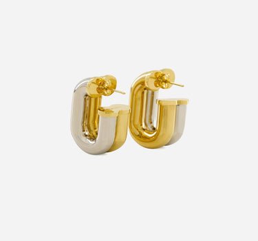 Orecchini "XL Link earrings" 25HBB0455MET829 M715 RABANNE 