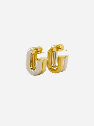 Orecchini "XL Link earrings" 25HBB0455MET829 M715 RABANNE 