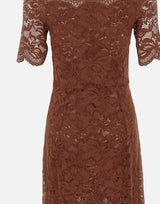 Abito in pizzo con torchon sul petto 25HJRO106PA0170 P237 RABANNE 