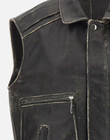 Gilet over in pelle 26EF0W076VA0045 P001 RABANNE 