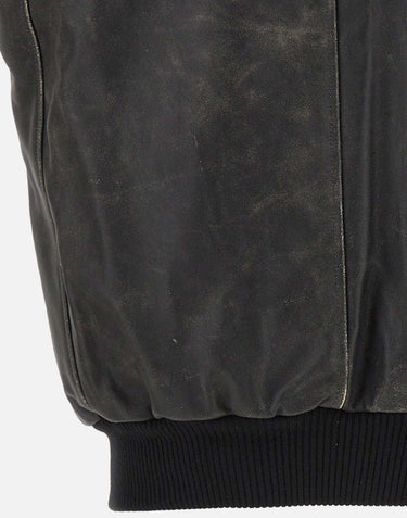 Gilet over in pelle 26EF0W076VA0045 P001 RABANNE 