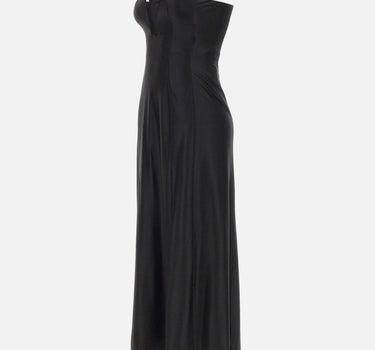 Abito midi con scollo strutturato 26EJR0308VI0267 P001 RABANNE 