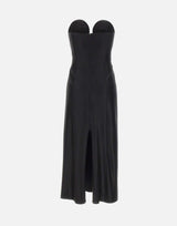 Abito midi con scollo strutturato 26EJR0308VI0267 P001 RABANNE 