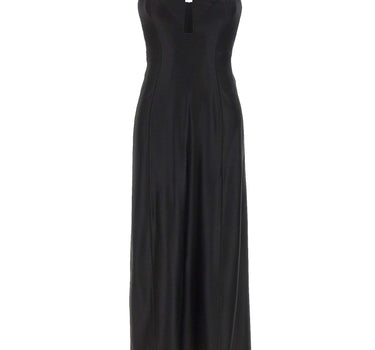 Abito midi con scollo strutturato 26EJR0308VI0267 P001 RABANNE 