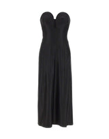 Abito midi con scollo strutturato 26EJR0308VI0267 P001 RABANNE 