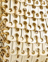 "1969 clutch gold metal bag" 26ESS0572MET769 P711 RABANNE 