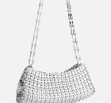 "1969 clutch gold metal bag" 26ESS0572MET817 P040 RABANNE 