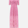 Abito in pizzo con dettaglio nodo 26PJR0106PA0170 P689 RABANNE 