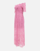 Abito in pizzo con dettaglio nodo 26PJR0106PA0170 P689 RABANNE 