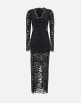 Abito lungo in pizzo 26PJR0231PA0170 P001 RABANNE 