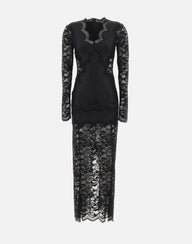 Abito lungo in pizzo 26PJR0231PA0170 P001 RABANNE 