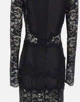 Abito lungo in pizzo 26PJR0231PA0170 P001 RABANNE 