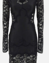 Abito lungo in pizzo 26PJR0231PA0170 P001 RABANNE 