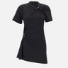 Abito cut-out con anelli 26PJR0243C00555 P001 RABANNE 