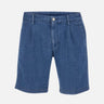 RE-HASH Bermuda "Gimmy" BLUE Uomo 