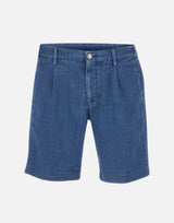 RE-HASH Bermuda "Gimmy" BLUE Uomo 