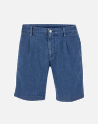 RE-HASH Bermuda "Gimmy" BLUE Uomo 