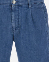 RE-HASH Bermuda "Gimmy" BLUE Uomo 