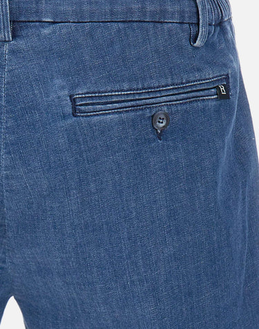 RE-HASH Bermuda "Gimmy" BLUE Uomo 
