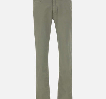 RE-HASH Pantaloni "Mucha-1" in cotone GREEN Uomo 