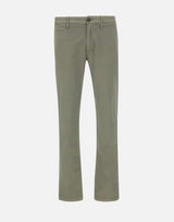 RE-HASH Pantaloni "Mucha-1" in cotone GREEN Uomo 