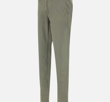 RE-HASH Pantaloni "Mucha-1" in cotone GREEN Uomo 