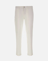 RE-HASH Pantaloni "Mucha Chinos" WHITE Uomo 