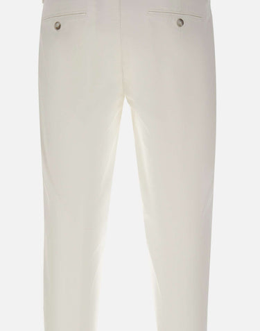 RE-HASH Pantaloni "Mucha Chinos" WHITE Uomo 