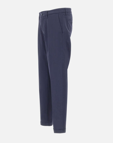 RE-HASH Pantaloni "Mucha Chinos" BLUE Uomo 
