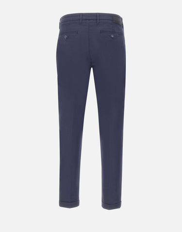 RE-HASH Pantaloni "Mucha Chinos" BLUE Uomo 