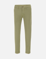 RE-HASH Pantaloni "Mucha Chinos" GREEN Uomo 