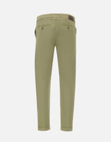 RE-HASH Pantaloni "Mucha Chinos" GREEN Uomo 