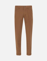 RE-HASH Pantaloni "Mucha Chinos" BROWN Uomo 