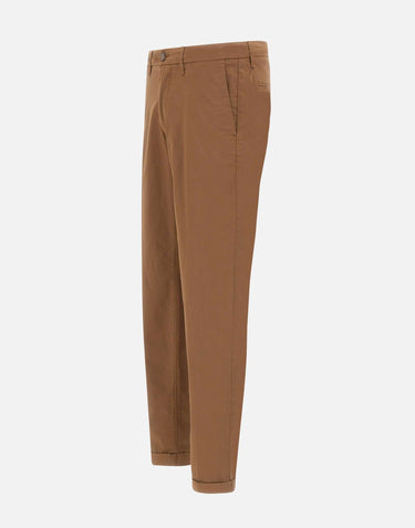 RE-HASH Pantaloni "Mucha Chinos" BROWN Uomo 