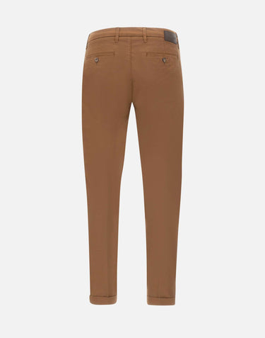 RE-HASH Pantaloni "Mucha Chinos" BROWN Uomo 
