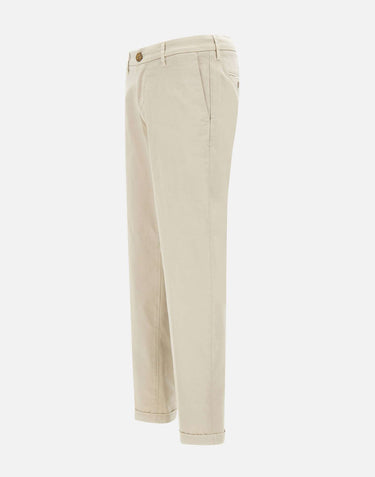 RE-HASH Pantaloni "Mucha Chinos" BEIGE Uomo 